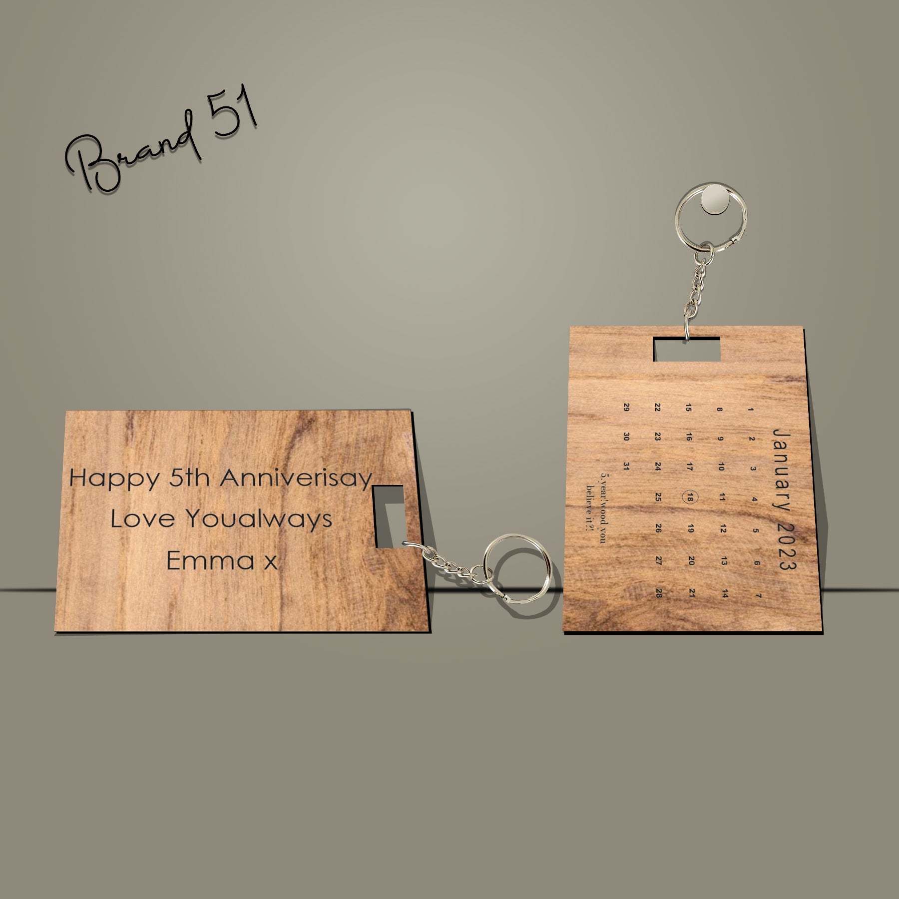 Customized MDF Keychains – Personalized & Stylish Accessories