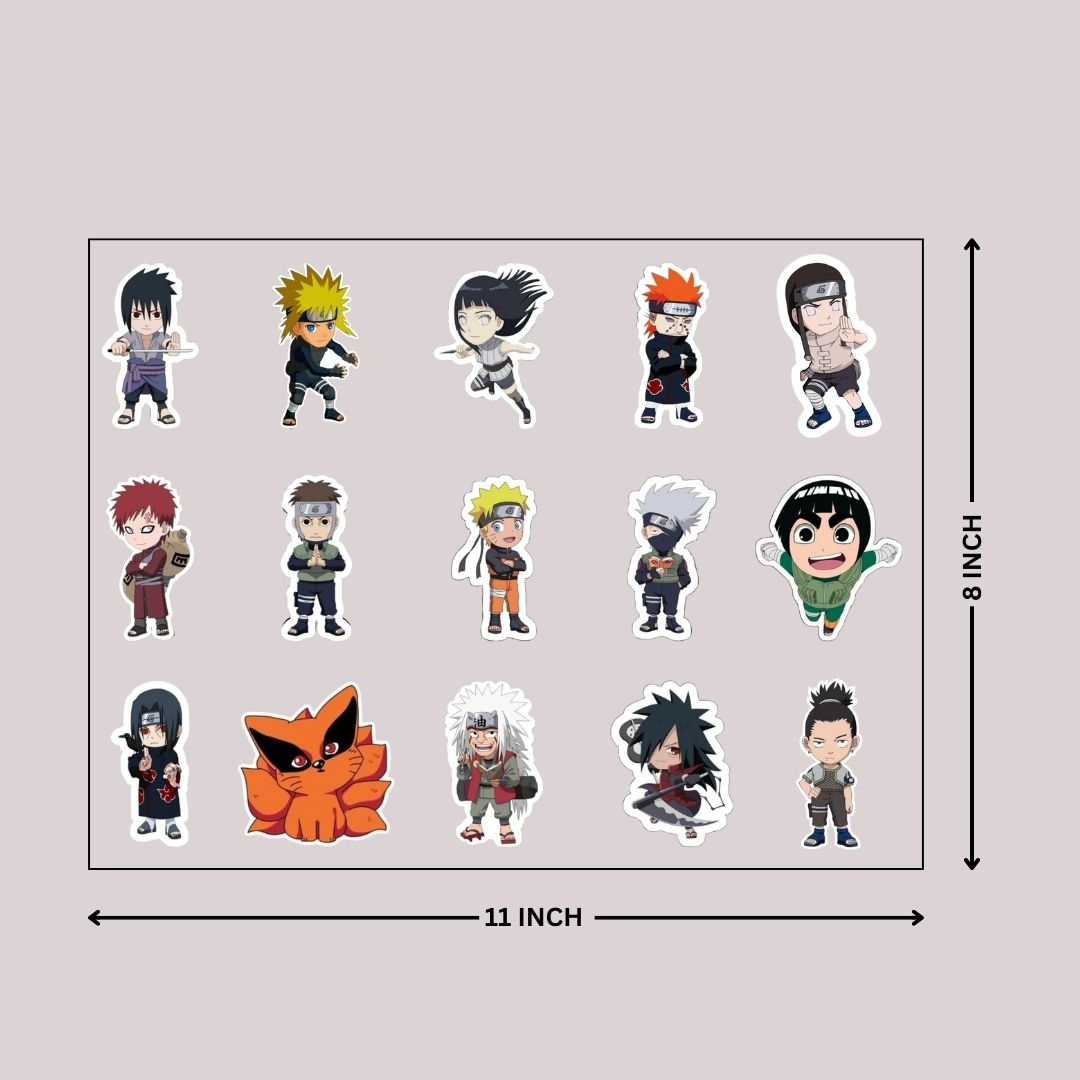 Rock Lee DTF Sticker – Power, Passion & Pure Taijutsu