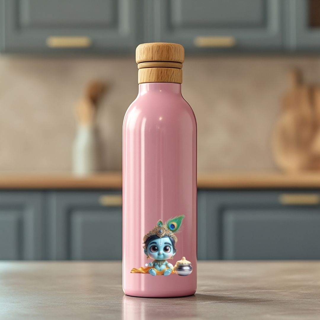 Divine in Every Detail – Lord Krishna Transparent DTF Stickers