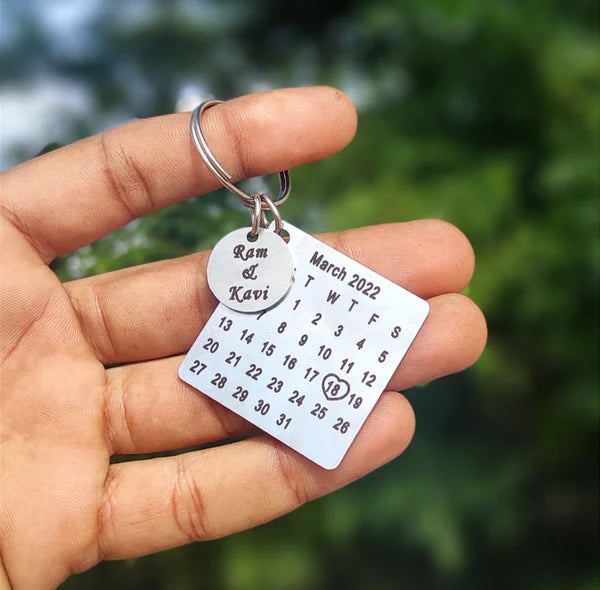 Calendar Keychain