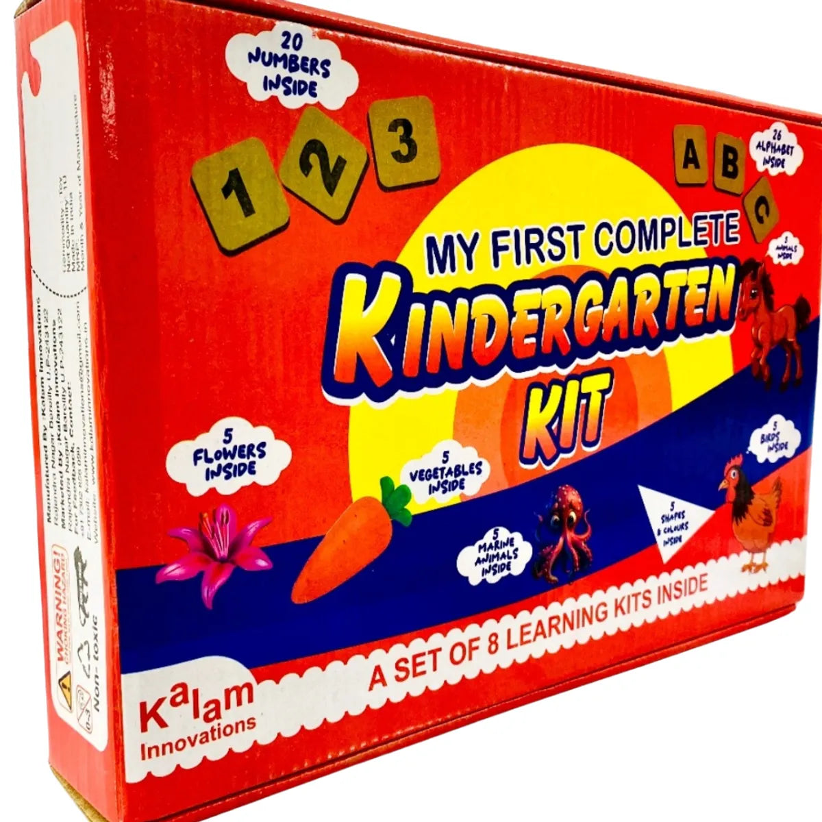 Complete Kindergarten Learning Kit for Kids