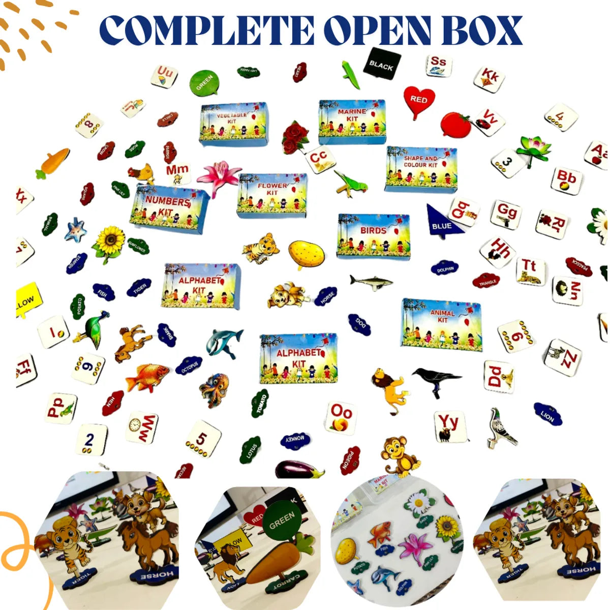 Complete Kindergarten Learning Kit for Kids