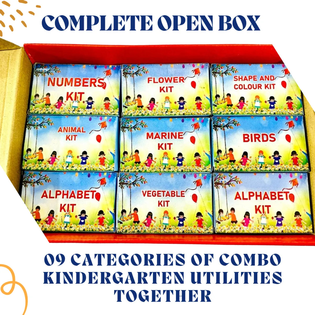 Complete Kindergarten Learning Kit for Kids